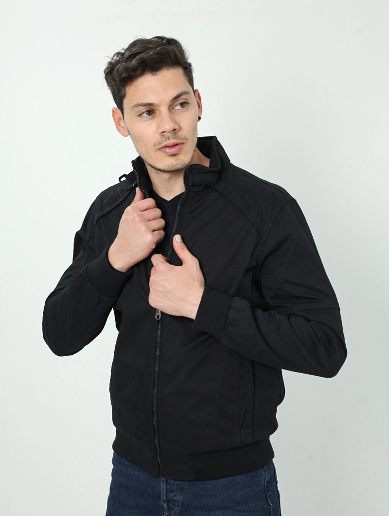 Blouson col montant